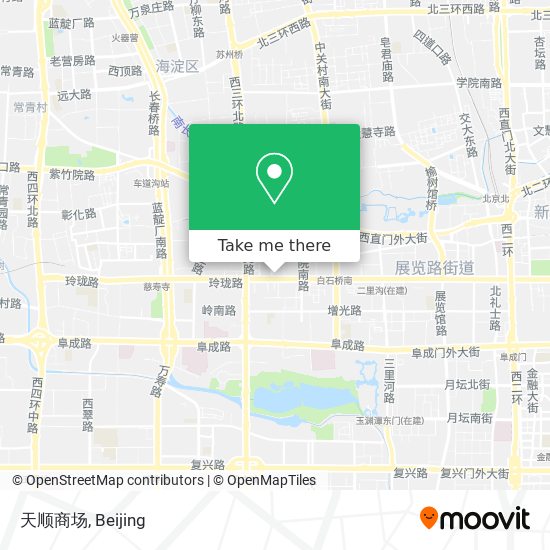 天顺商场 map