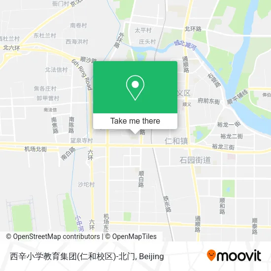 西辛小学教育集团(仁和校区)-北门 map