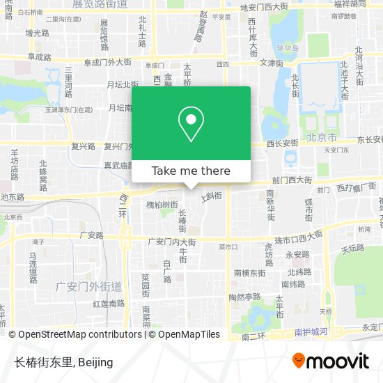 长椿街东里 map