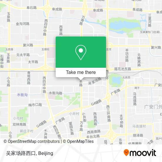 吴家场路西口 map