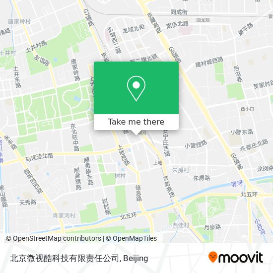 北京微视酷科技有限责任公司 map
