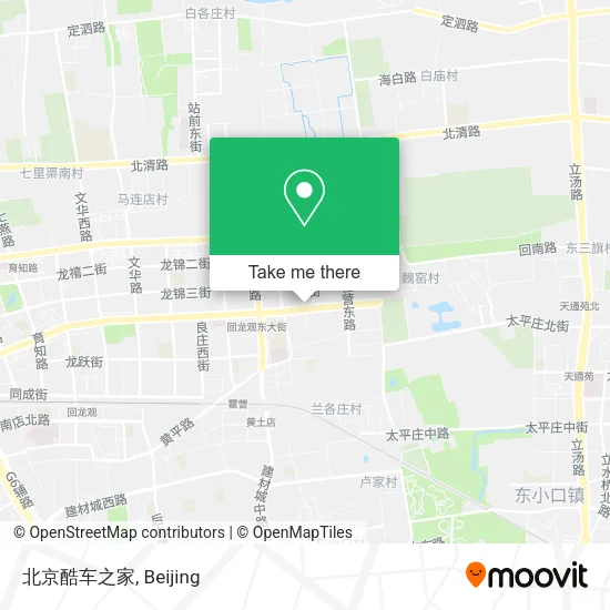 北京酷车之家 map