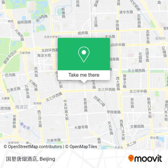 国塑唐烟酒店 map