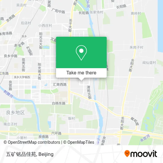 五矿铭品佳苑 map