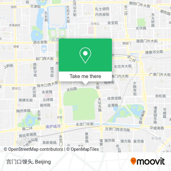 宫门口馒头 map