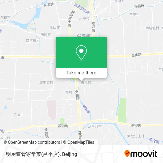 明厨酱骨家常菜(昌平店) map