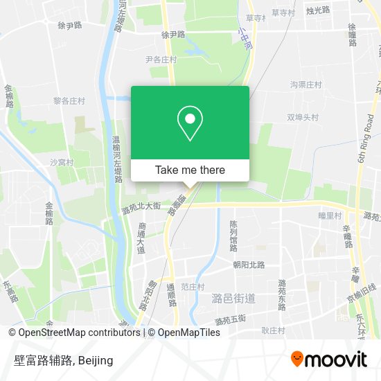 壁富路辅路 map