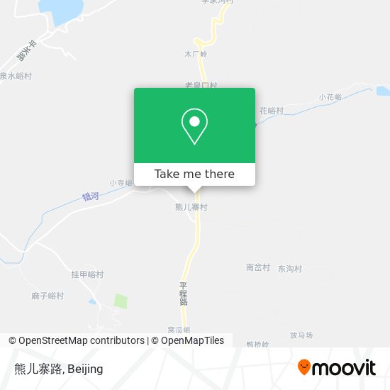 熊儿寨路 map
