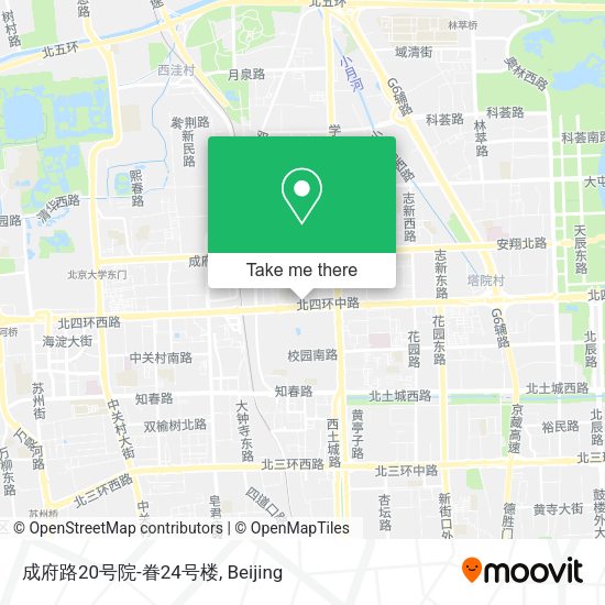 成府路20号院-眷24号楼 map