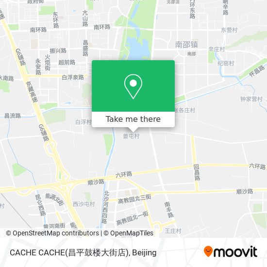 CACHE CACHE(昌平鼓楼大街店) map