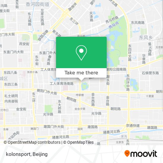 kolonsport map