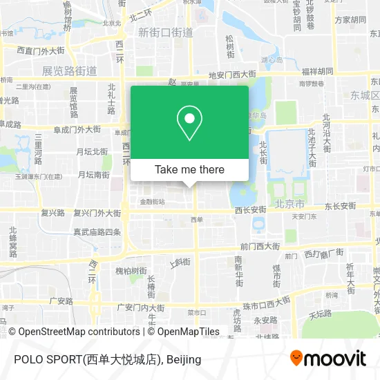 POLO SPORT(西单大悦城店) map