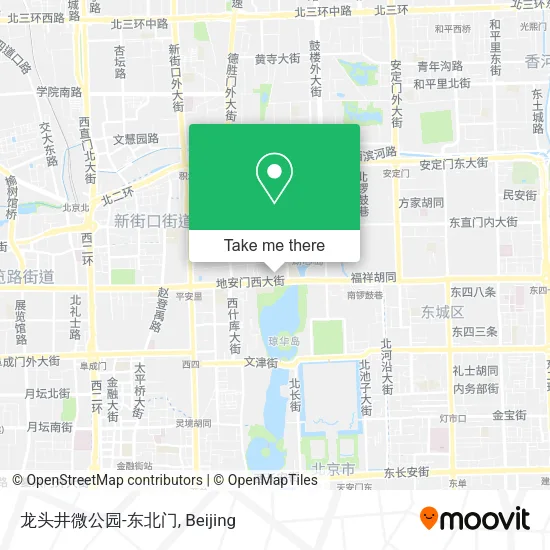 龙头井微公园-东北门 map