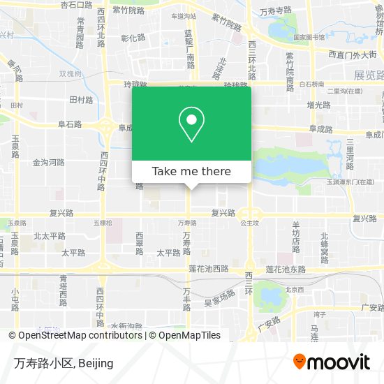 万寿路小区 map