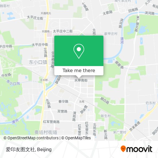 爱印友图文社 map