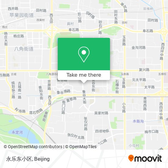 永乐东小区 map