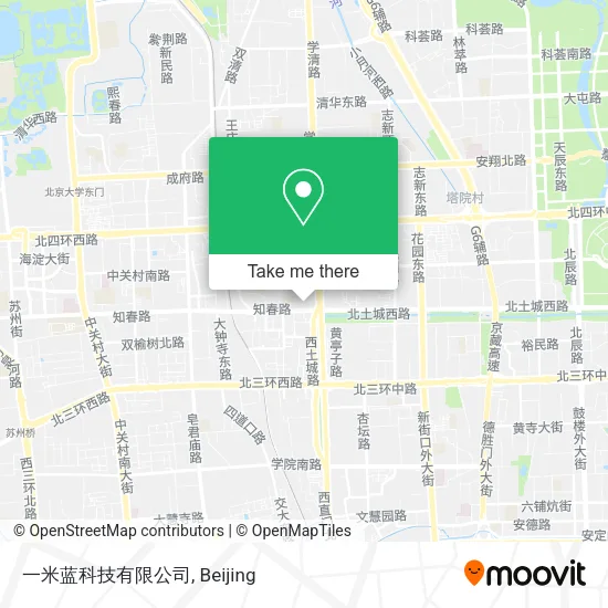 一米蓝科技有限公司 map