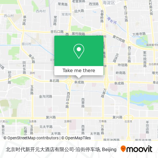 北京时代新开元大酒店有限公司-沿街停车场 map
