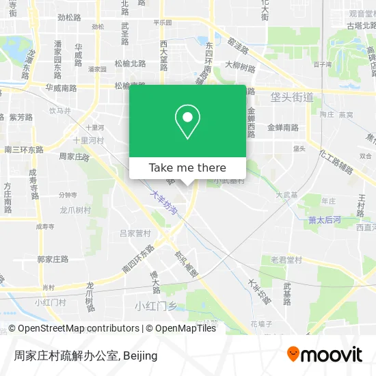 周家庄村疏解办公室 map