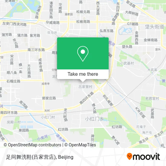 足间舞洗鞋(吕家营店) map
