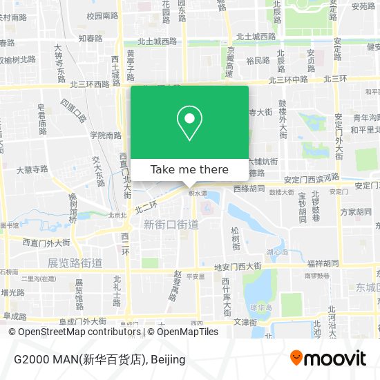 G2000 MAN(新华百货店) map