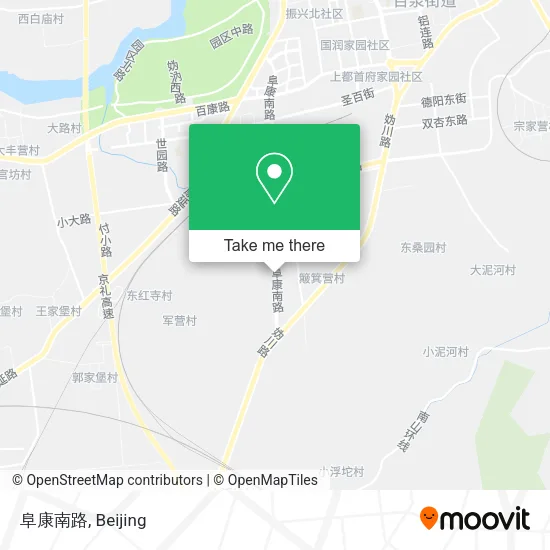 阜康南路 map