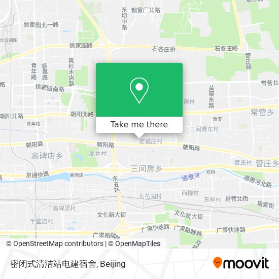 密闭式清洁站电建宿舍 map