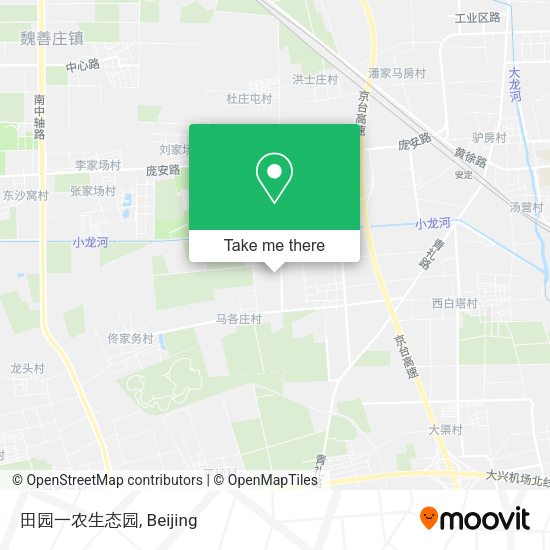 田园一农生态园 map