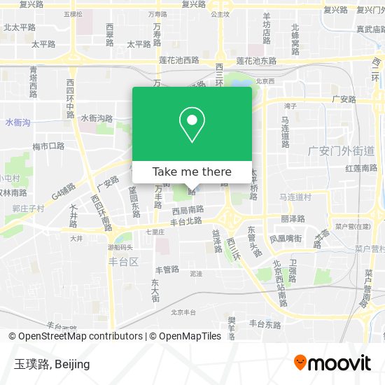 玉璞路 map