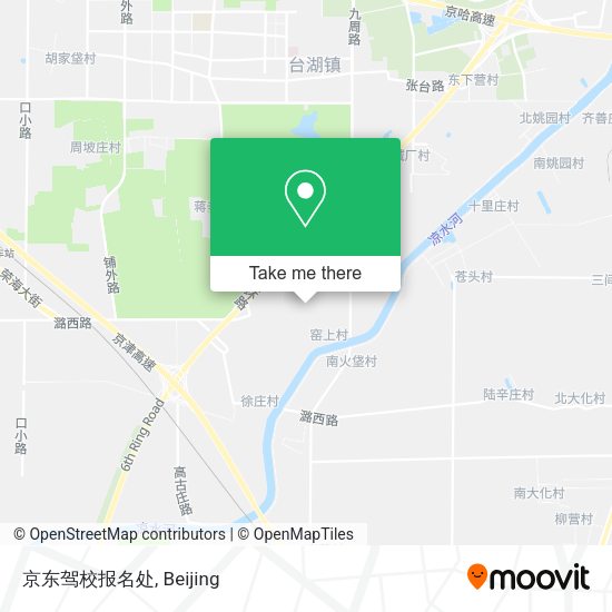 京东驾校报名处 map