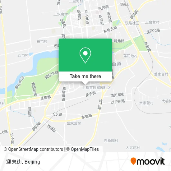 迎泉街 map