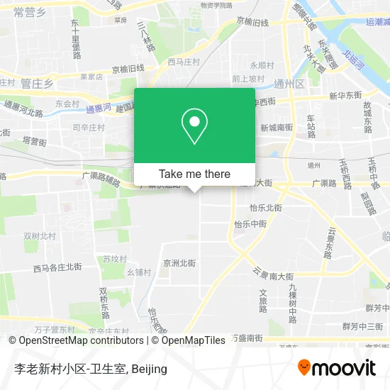 李老新村小区-卫生室 map