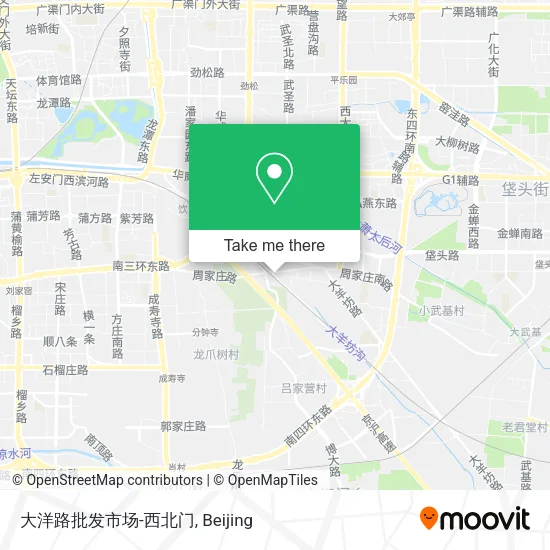 大洋路批发市场-西北门 map