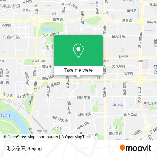 化妆品库 map