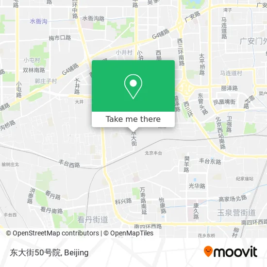 东大街50号院 map