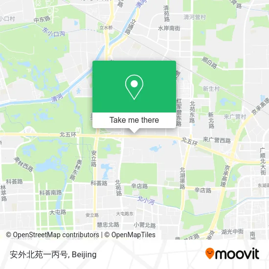 安外北苑一丙号 map