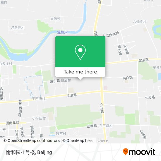 愉和园-1号楼 map