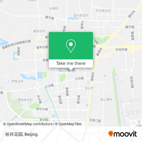 裕祥花园 map