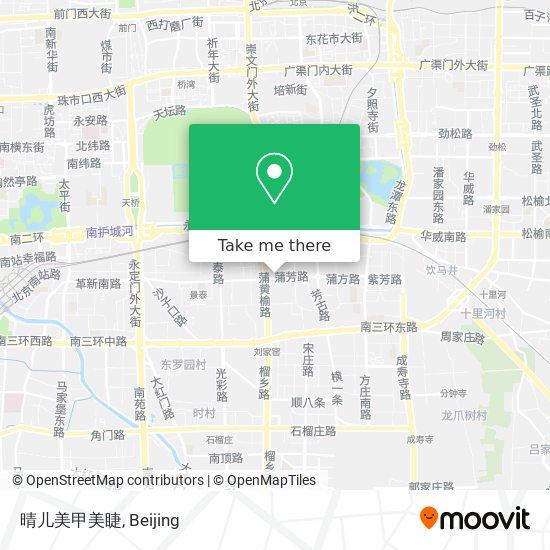 晴儿美甲美睫 map