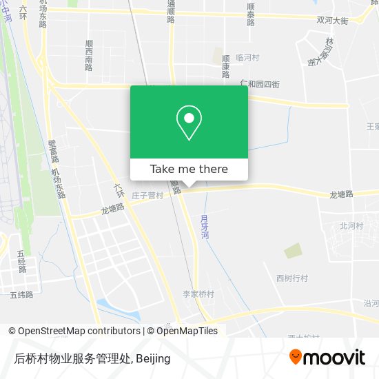 后桥村物业服务管理处 map