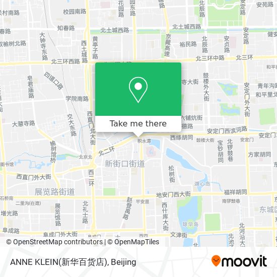 ANNE KLEIN(新华百货店) map