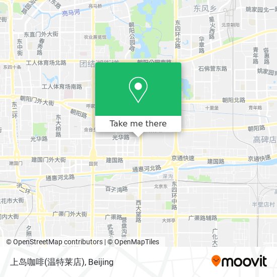 上岛咖啡(温特莱店) map