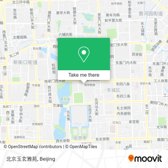 北京玉玄雅苑 map