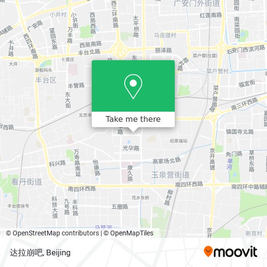 达拉崩吧 map