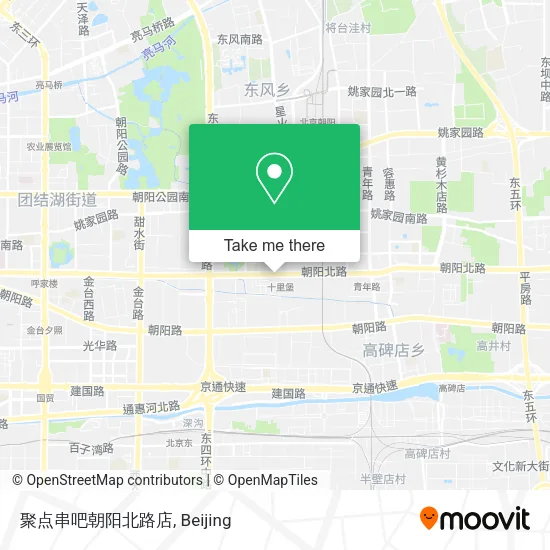 聚点串吧朝阳北路店 map