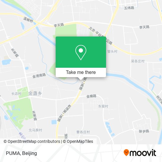 PUMA map