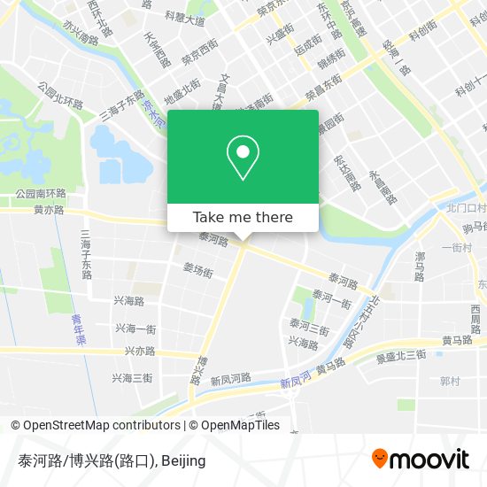 泰河路/博兴路(路口) map