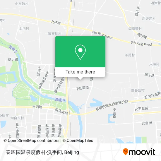 春晖园温泉度假村-洗手间 map