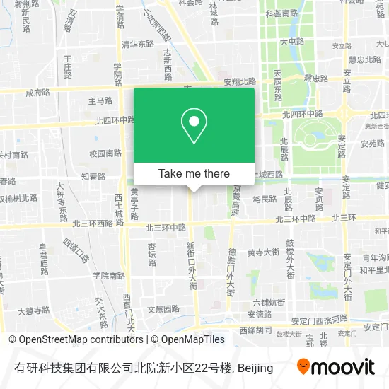 有研科技集团有限公司北院新小区22号楼 map