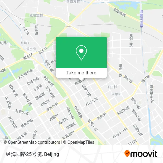 经海四路25号院 map